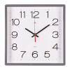 Часы настенные квадрат 30х30 серый Классика Рубин 3028-141